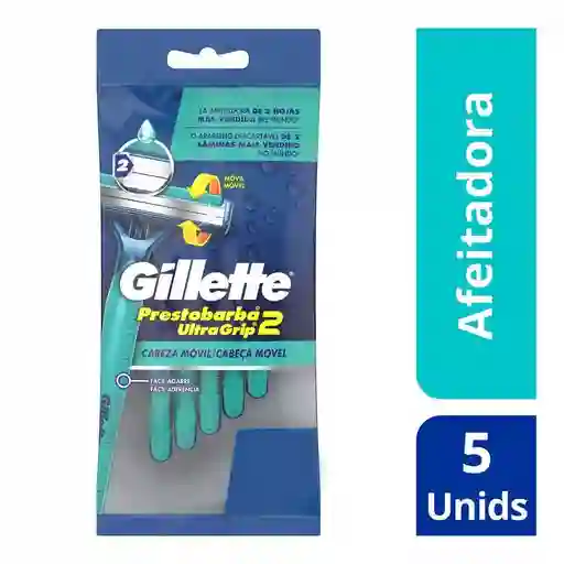 Gillette Maquina De Afeitar Desechable Ultragrip