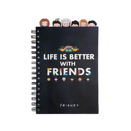 Friends 2.0 Planner Libreta 6 Divisiones