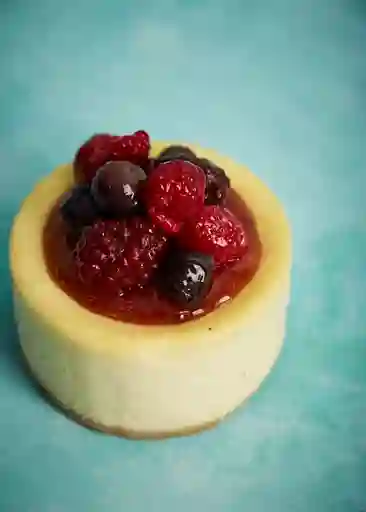 Minicake Cheesecake con Frutos Rojos