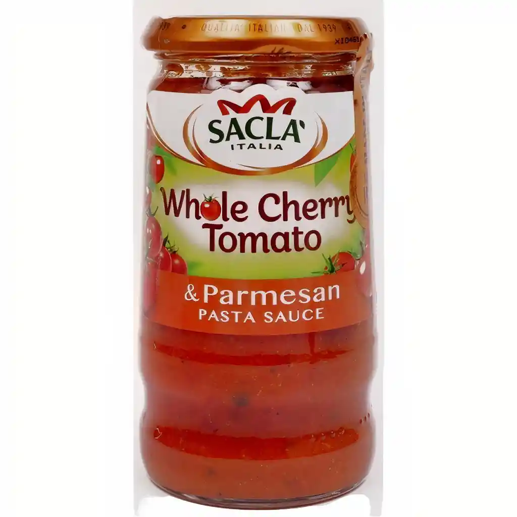Sacla Salsa Whole Cherry Tomato Y Parmesan