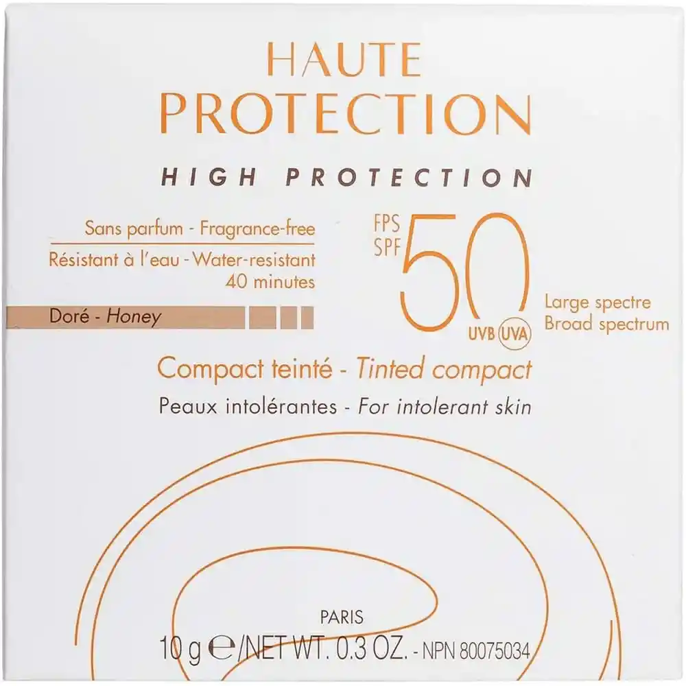 Avene Polvo Compacto Dermo Coloreado Dorado SPF 50