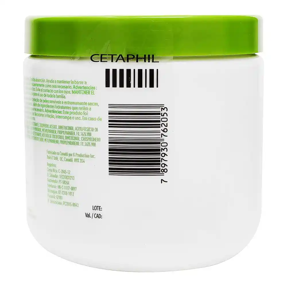Cetaphil Hidratacion Corporal Dermo Cr.Humectan