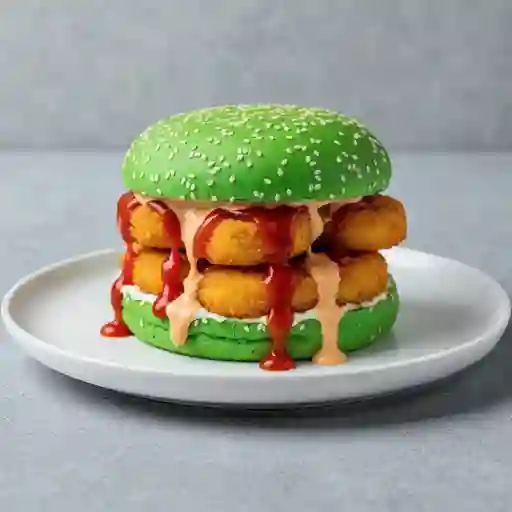 Hamburguesa smokehouse (simple)