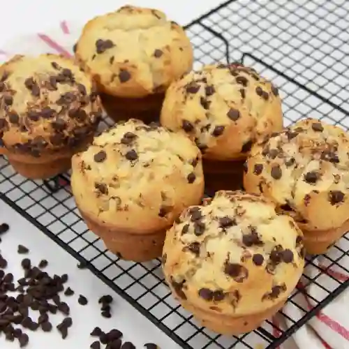 Promo 6 Muffins Chips de Chocolate