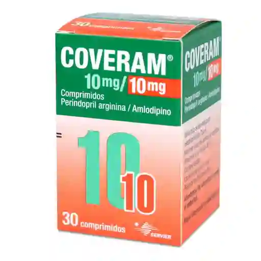 Coveram 10 mg/10 mg Comprimidos