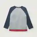 Polera de Niño Mickey Gris Talla 3A Opaline