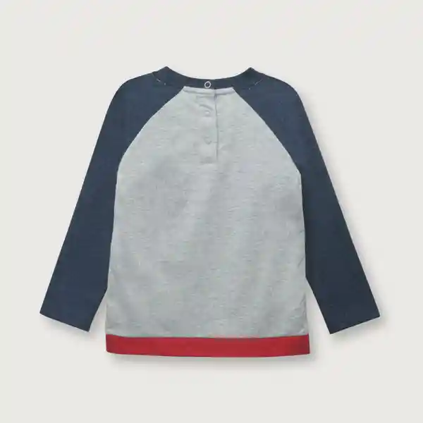 Polera de Niño Mickey Gris Talla 3A Opaline