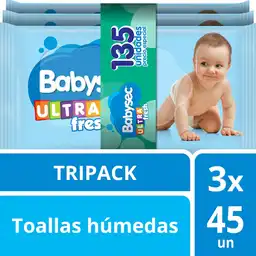 Babysec Toalla Humedas Ultra