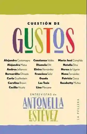 Cuestión de Gustos - Estevez Antonella