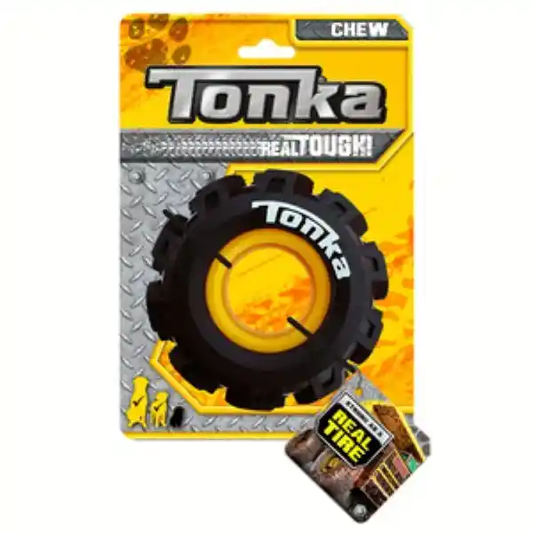 Tonka Juguete Perro Diseño Llanta Ultra Resistente Negro