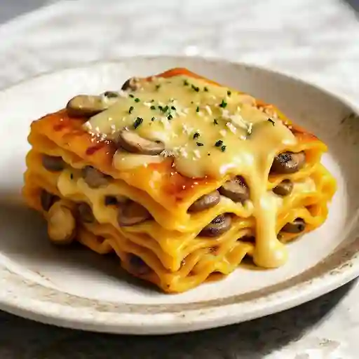 Lasagna De Champinon Alcachofas
