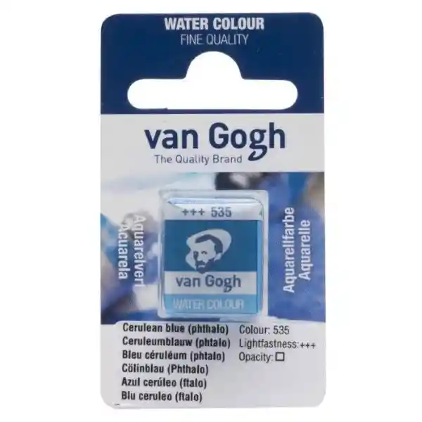 Van Gogh Acuarela Pan Azul Cerul.ft