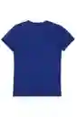 Camiseta Back Print Hudson Blue Talla XL Nimtu