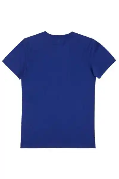 Camiseta Back Print Hudson Blue Talla XL Nimtu