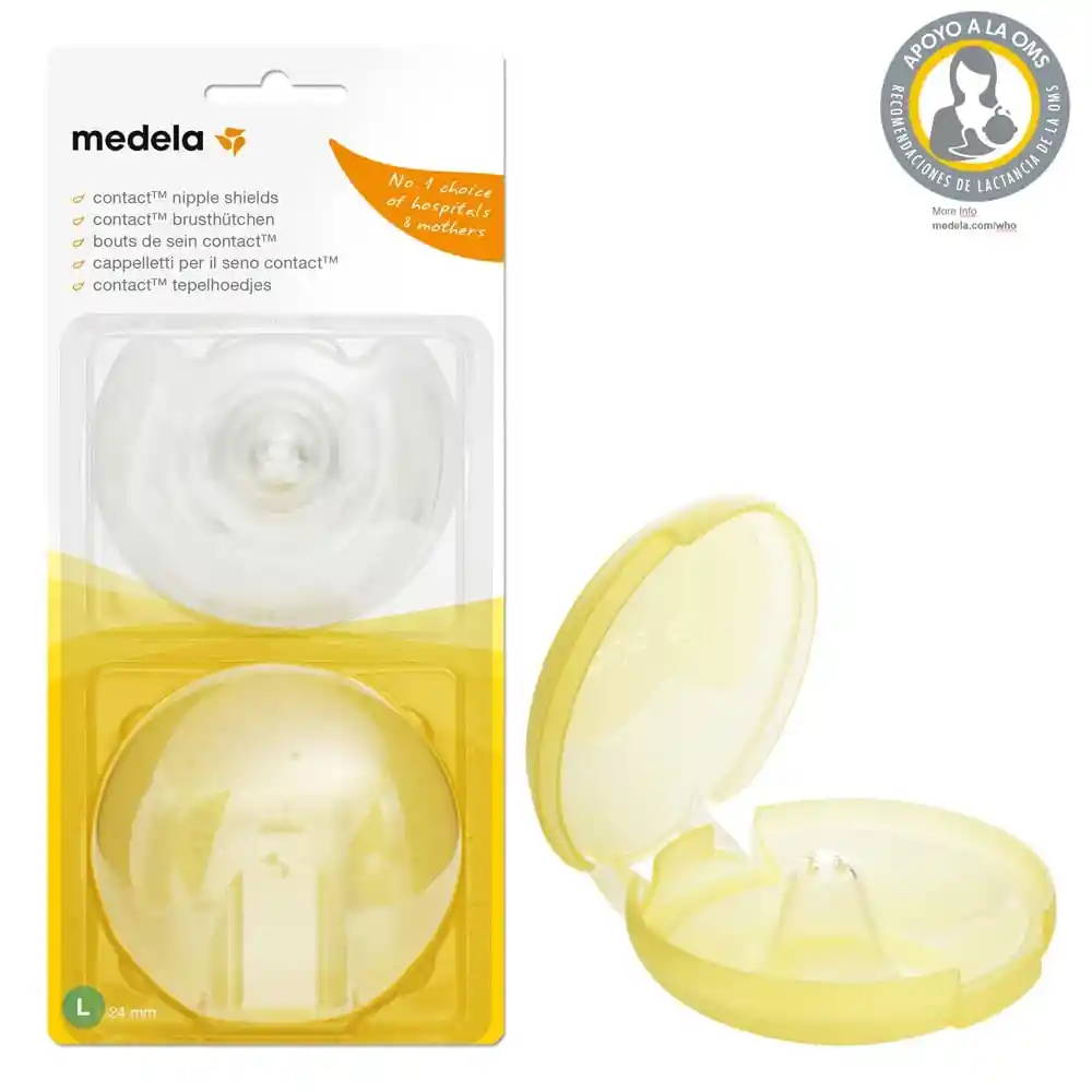 Medela Pezoneras de Contacto Talla l