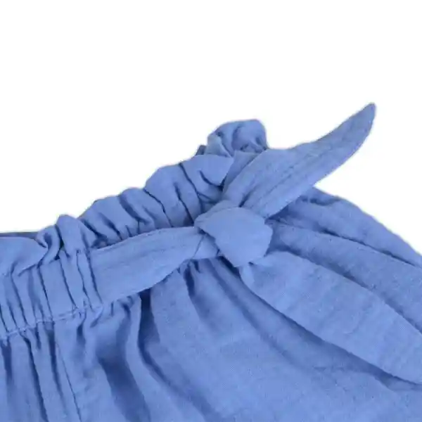 Short Niña Azul Pillin 12