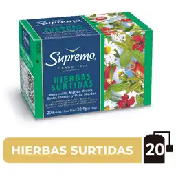 Supremo Té de Hierbas Surtidas