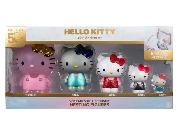 Hello Kitty Kit Figura 50 Aniversario