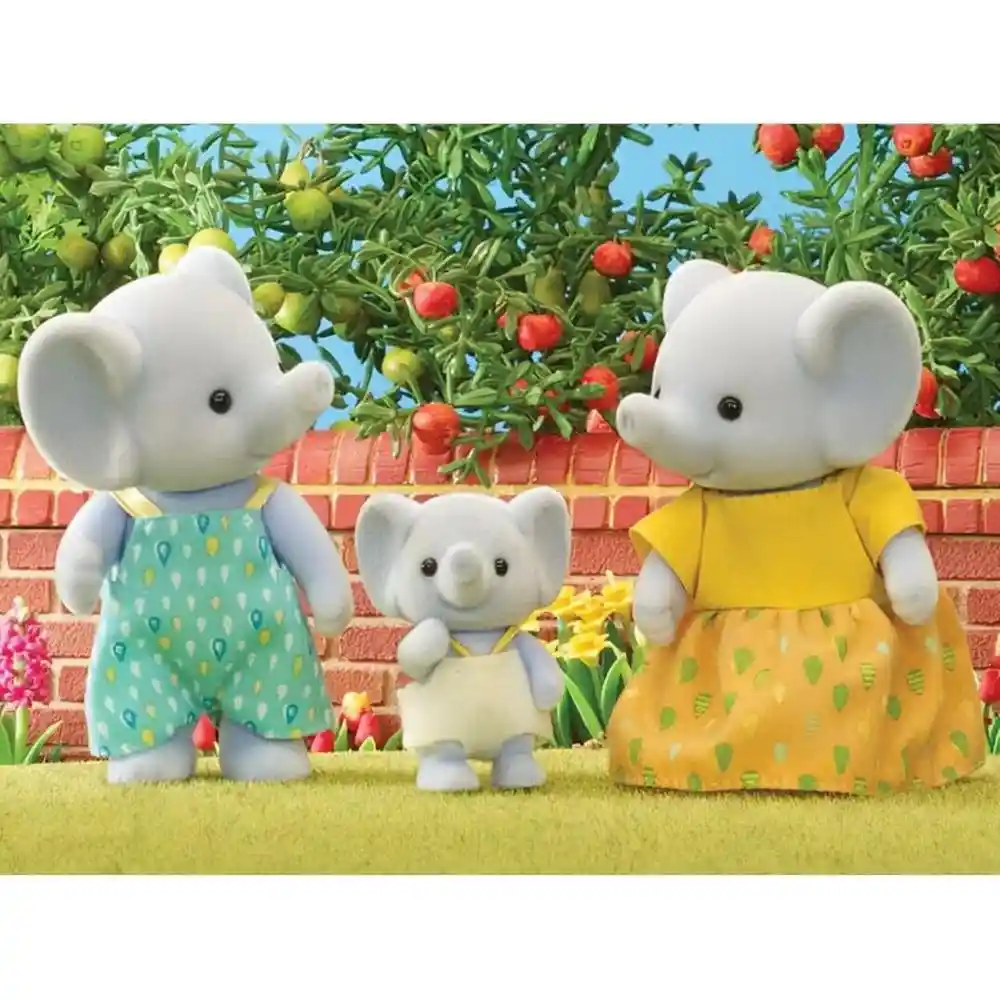 Sylvanian Families Juguete Familia Elefante