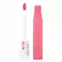 Maybelline Labial Superstay Matte Ink Pink 180 Revolutionary