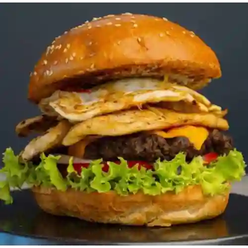 Hamburguesa Locura Food con Papas