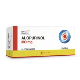 Seven Pharma Vía Oral Alopurinol (300 mg)