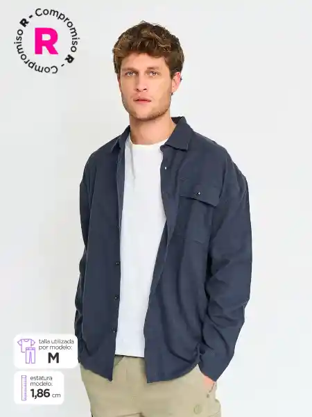 Cloudbreak Camisa Manga Larga Besta Navy L SS25