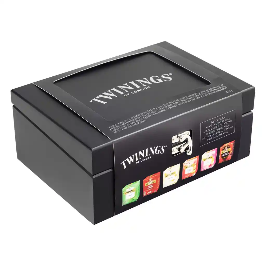 Twinings Té Caja Madera Blanca 