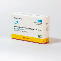 Amoxicilina Ácido Clavulánico (875 mg / 125 mg)