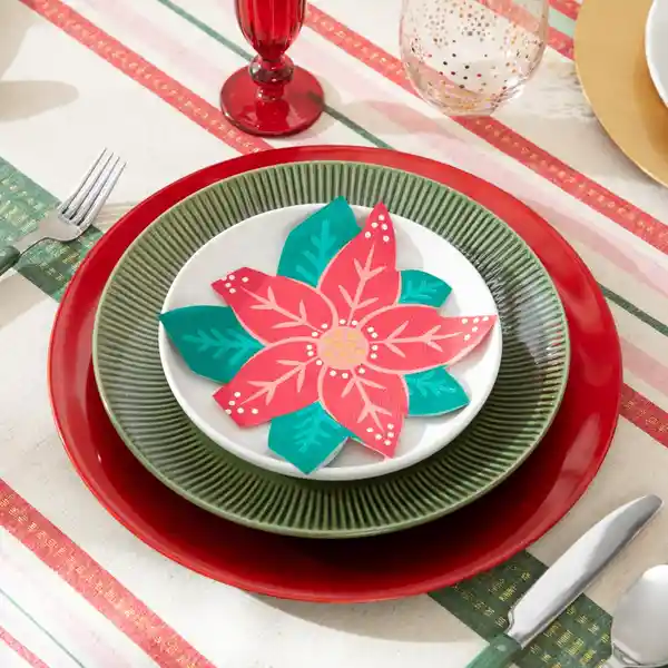 Set Servilleta de Papel Navideñas 33 x 33 cm Casaideas
