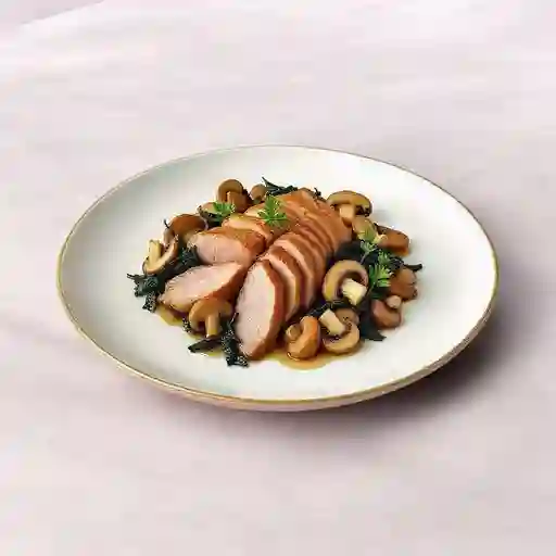 Pato Champiñón y Algas