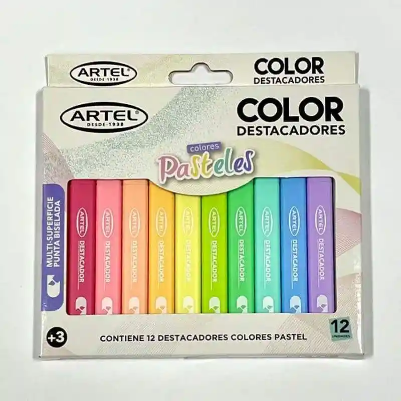 Artel Destacador Pastel