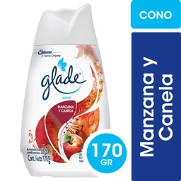 Glade Desodorante Ambiental Cono Manza Y Canela