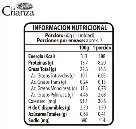 La Crianza Chorizo de Campo