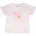 Polera Manga Corta Niña Blanco Talla 8 A Pillín