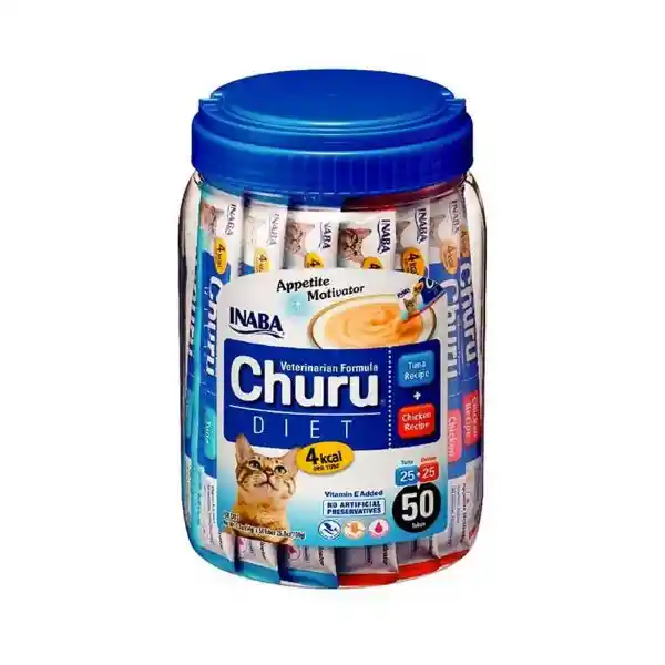 Inaba Snack Churu Vet Diet Para Gatos Tubos