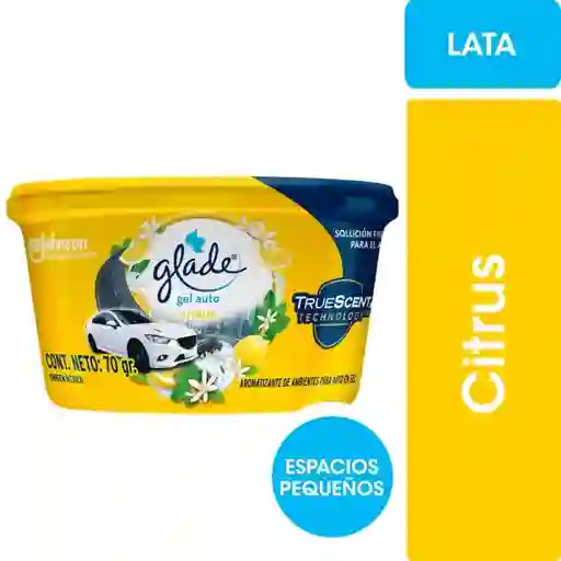 Aromatizante Glade Mini Gel Auto Citrus 70gr