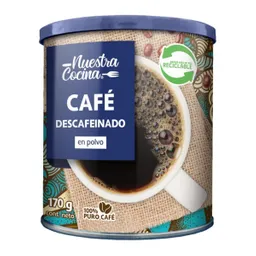 Nuestra Cocina Café Instantáneo Descafein