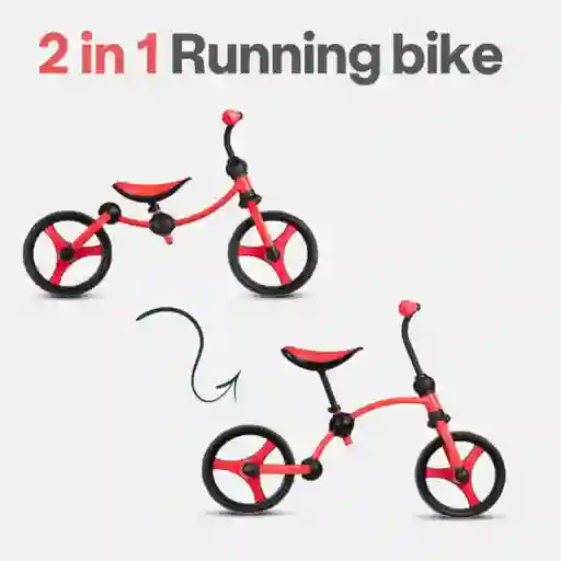 Smartrike Montable Running Bike Red - N221050100