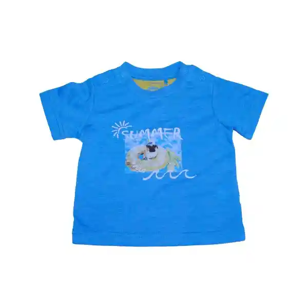 Polera Bebe Niño Celeste Pillin 12 M