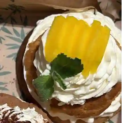 Profiterol de Mango