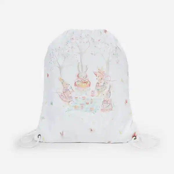 Funda Plumón Kids Reversible Hora Del té 1.5 Plazas Rosen