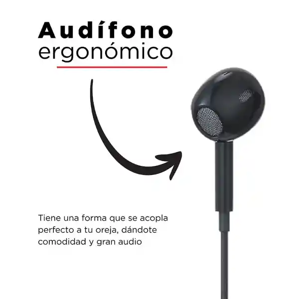 Miniso Audífonos Jack Ovalado