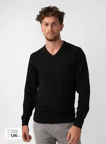 Sweater Hombre Kenneth Stevens Algodón Cuello En V Talla L