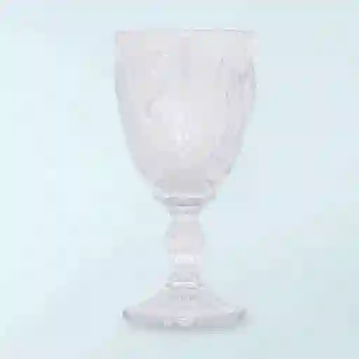 Copa Vidrio Transparente Ver Azul Ripley Home
