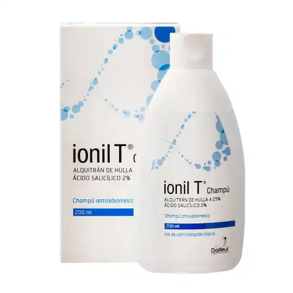 Ionil T Shampoo Para La Caspa y Seborrea