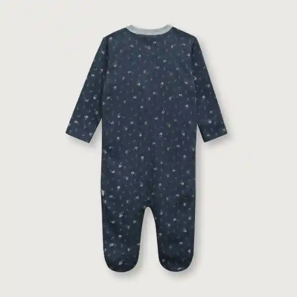 Pijama Osito Baby Boy de Bebé Niño Azul Talla 12M Opaline