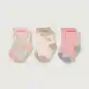 Pack Calcetines de Niña Rosado Talla 3/6M Opaline