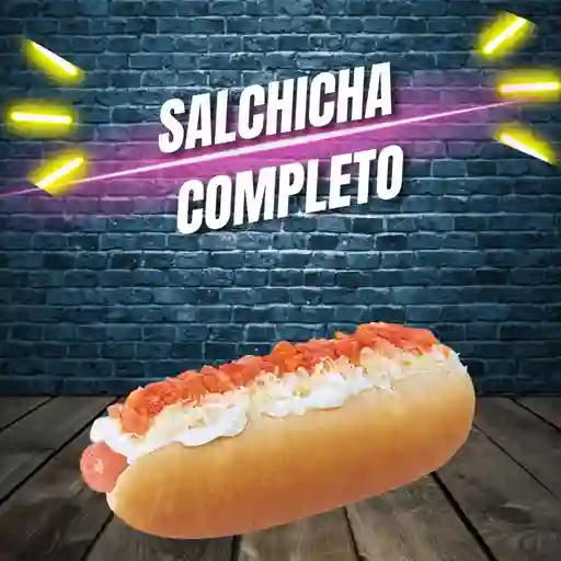 Salchicha completo grande