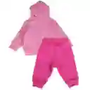 Conjunto Buzo Bebe Niña Rosado Pillin 4 a